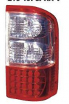 Фонарь задний внешний левый+правый (комплект) тюнинг диодный указатель поворота стоп сигнал хрустальный красно-белый