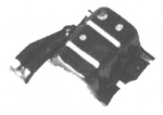 Кронштейн усилителя бампера переднего левый (usa)