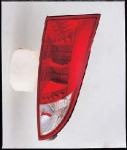 Фонарь задний внешний левый+правый (комплект) (хэтчбек) тюнинг прозрачный с диодным стоп сигналом внутри красный