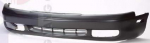 Бампер передний с отверстиями под фонари (usa) черный