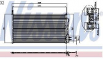 Радиатор кондиционера (668x361mm)
