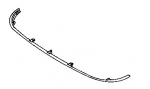 Планка-фартук под решетку металлическая (правый руль)