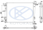 Радиатор охлаждения ат (бензин) (koyo)