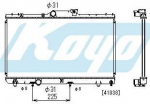 Радиатор охлаждения at 1.3 1.5 1.6 1.8 (длина 640мм) (koyo)
