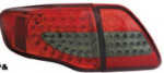 Фонарь задний внешний+внутренний левый+правый (комплект) тюнинг полностью диодный внутри тонированно-красный