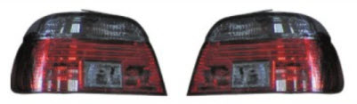 Фонарь задний внешний левый + правый (комплект) прозрачный хрустальный тонированно-красный
