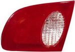Фонарь задний внутренний левый (4 дв) красно-белый