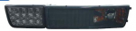 Фонарь-катафот левый+правый (комплект) (4 шт) в бампер тюнинг с диодными противотуманками тонированный