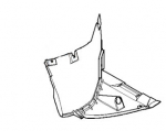 Подкрылок переднего крыла правого передняя часть