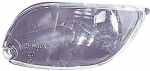 Указатель поворота нижний левый+правый (комплект) в бампер тюнинг прозрачный хрустальный тонированный