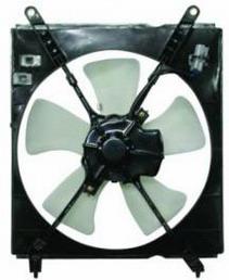 Мотор + вентилятор радиатора охлаждения правый с корпусом 2.2 4цил
