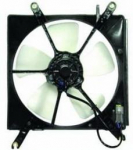 Мотор + вентилятор радиатора охлаждения с корпусом (denso-тип)