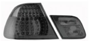 Фонарь задний внешний+внутренний левый+правый (комплект) тюнинг (седан) прозрачный диодный тонированный внутри хромированный