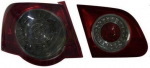 Фонарь задний внешний + внутренний левый + правый (комплект) тюнинг диодный тонированный внутри красный