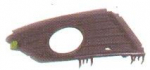 Решетка бампера переднего правая с отверстием под противотуманку