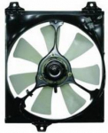 Мотор + вентилятор радиатора охлаждения правый с корпусом 3 6цил