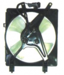 Вентилятор + мотор + диффузор радиатора кондиционера
