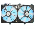 Мотор+вентилятор радиатора охлаждения 2-х вентиляторный