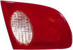 Фонарь задний внутренний правый (4 дв) красно-белый
