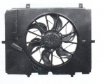 Мотор + вентилятор радиат охлаждения и кондиционера с корпусом