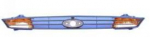 Решетка радиатора с указателем поворота в сборе (usa) черная