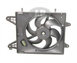 Мотор + вентилятор радиатора охлаждения 1.4 1.6 с кондиционером с корпусом