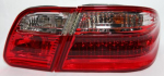 Фонарь задний внешний+внутренний левый+правый (комплект) тюнинг (седан) прозрачный с диодным габаритом стоп сигнал