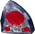 Фонарь задний внешний левый+правый (комплект) тюнинг (lexus тип) прозрачный внутри хромированный