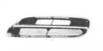 Решетка радиатора левая хромированно-черная