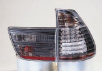 Фонарь задний внешний + внутренний левый+правый (комплект) тюнинг прозрачный диодный внутри хромированно-черный