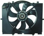 Мотор + вентилятор радиатора охлаждения с корпусом (temic-тип)