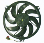 Мотор + вентилятор радиатора охлаждения с кондиционером
