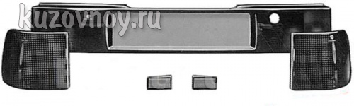 Фонарь задний внешний+внутренний левый+правый (комплект) (3шт) серый