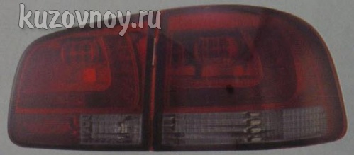 Фонарь задний внешний левый + правый (комплект) тюнинг диодный тонированно-красный