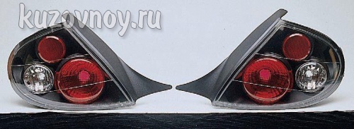 Фонарь задний внешний левый+правый (комплект) тюнинг (седан) прозрачный (lexus тип) внутри черный