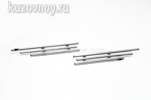 Декоративный элемент решетки радиатора d8 мм (2 элемент из 3 трубочек)