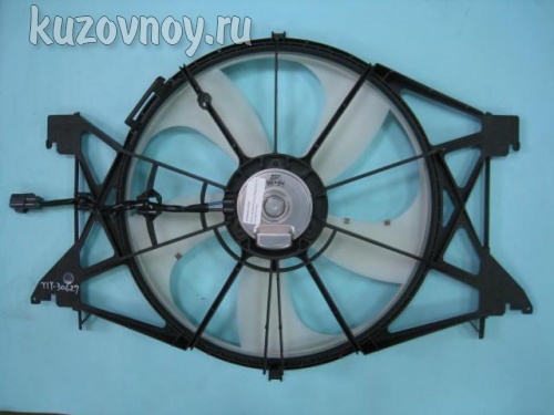 Мотор + вентилятор радиатора охлаждения двухвентиляторный
